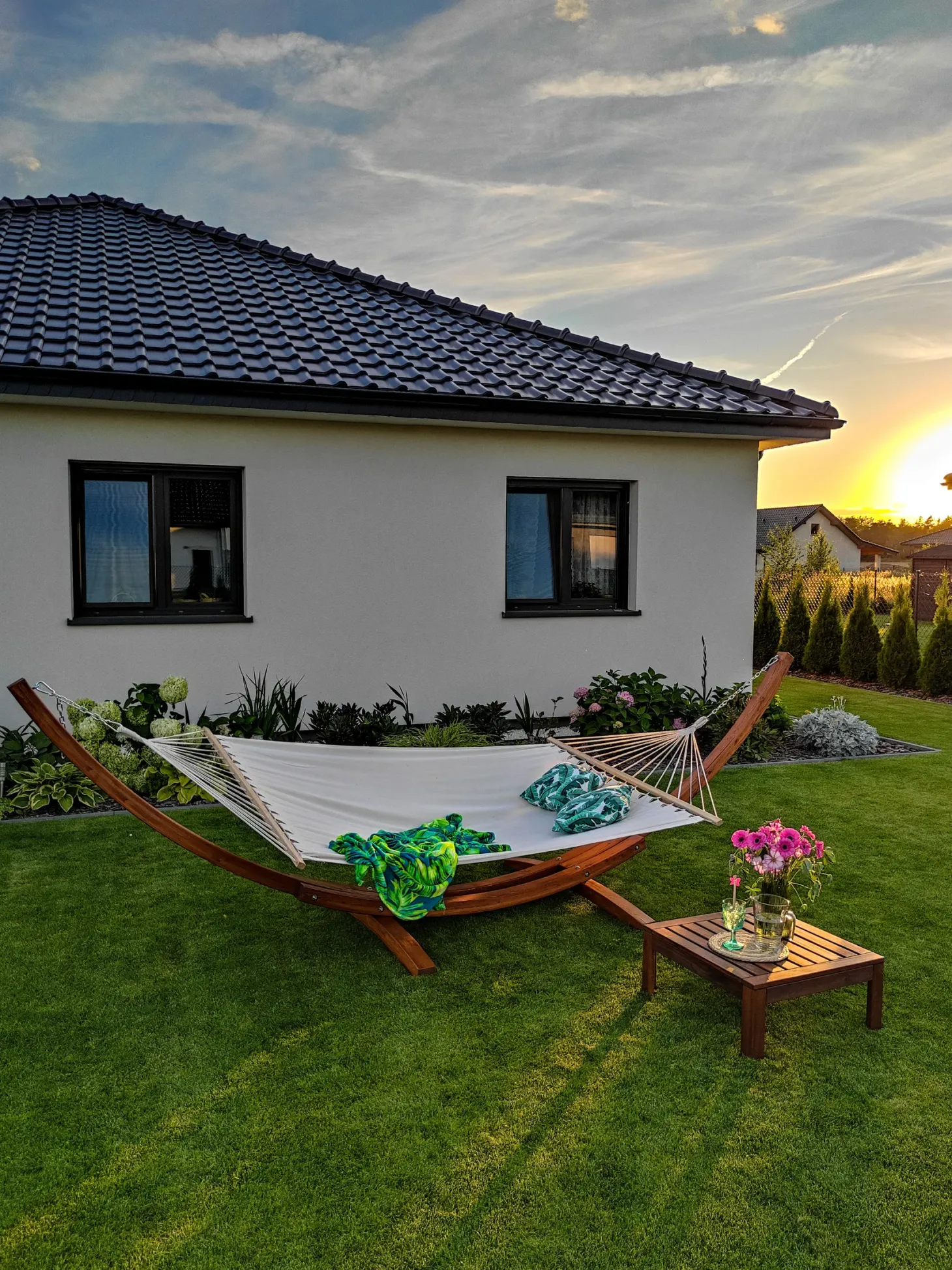 Hamak TREVISO Bawełna Brązowy