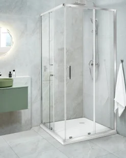 Discount Kabina prysznicowa TELA Srebrny Wszystkie Prysznice|Kabiny Prysznicowe
