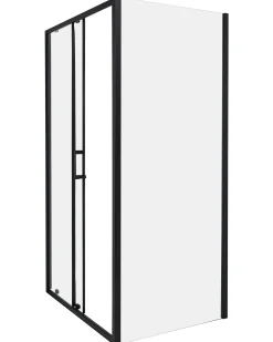 Clearance Kabina prysznicowa YORO 80 x 100 x 185 cm Czarny Wszystkie Prysznice|Kabiny Prysznicowe