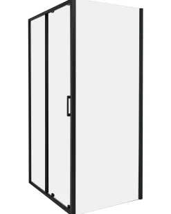 Clearance Kabina prysznicowa YORO 80 x 100 x 185 cm Czarny Wszystkie Prysznice|Kabiny Prysznicowe