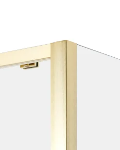 Outlet Kabina prysznicowa YORO 80 x 100 x 185 cm Złoty Wszystkie Prysznice|Kabiny Prysznicowe