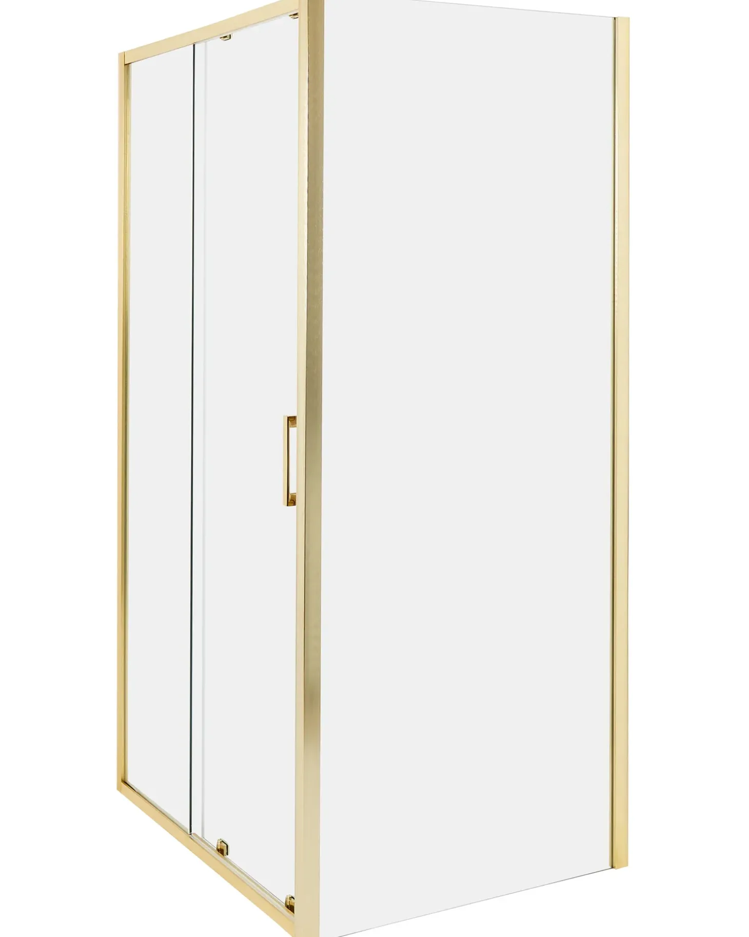 Outlet Kabina prysznicowa YORO 80 x 100 x 185 cm Złoty Wszystkie Prysznice|Kabiny Prysznicowe