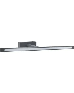 Kinkiet LED obrazowy/łazienkowy ARROS Metal Czarny