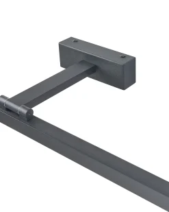 Kinkiet LED obrazowy/łazienkowy ARROS Metal Czarny