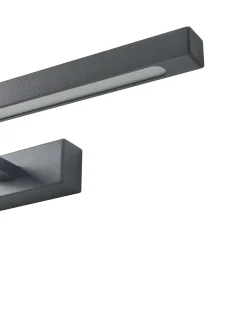 Kinkiet LED obrazowy/łazienkowy ARROS Metal Czarny