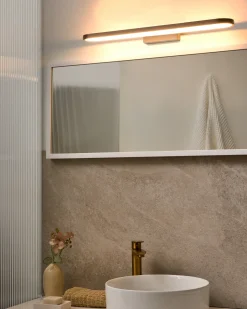 Kinkiet LED obrazowy/łazienkowy MIDOU Metal Brązowy