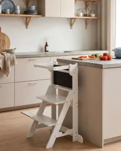 Hot Kitchen helper MOGO Drewno sosnowe Dzieci Krzesła I Stoły Dziecięce|Wszystkie Fotele