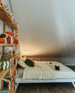 Discount Łóżko bez zagłówka BERRIC 180 x 200 cm Łóżka Podwójne|Wszystkie Łóżka