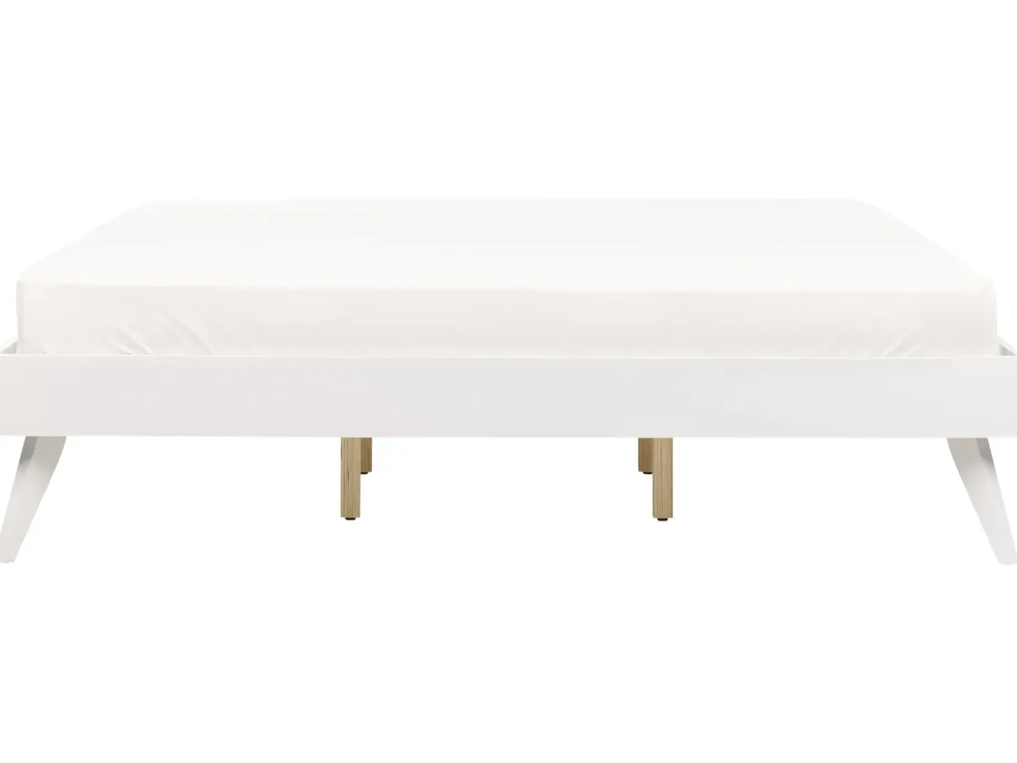Discount Łóżko bez zagłówka BERRIC 180 x 200 cm Łóżka Podwójne|Wszystkie Łóżka