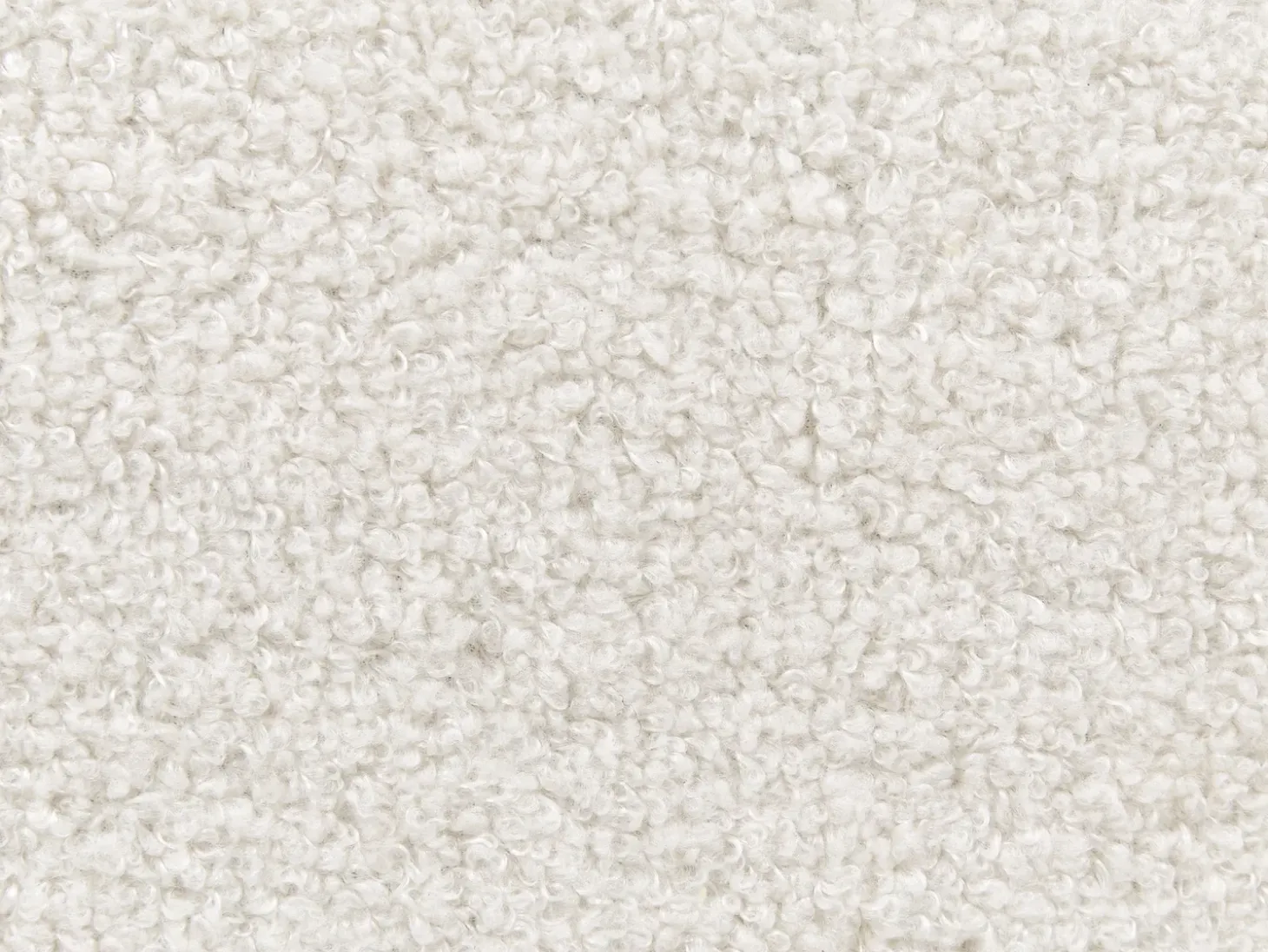 Online Łóżko bez zagłówka Boucle ROANNE 180 x 200 cm Jasnobeżowy Łóżka Tapicerowane|Łóżka Podwójne