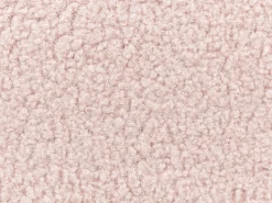 Discount Łóżko bez zagłówka Boucle ROANNE 90 x 200 cm Pastelowy róż Łóżka Tapicerowane|Wszystkie Łóżka