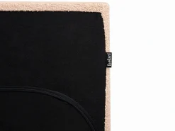 Online Boucle ALBI 180 x 200 cm Beżowy Łóżka Tapicerowane|Łóżka Podwójne