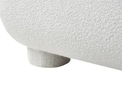 Online Łóżko Boucle BAYEL 180 x 200 cm Złamana biel Łóżka Tapicerowane|Łóżka Podwójne