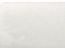 Sale Łóżko Boucle CORIO 180 x 200 cm Złamana biel Łóżka Tapicerowane|Łóżka Podwójne