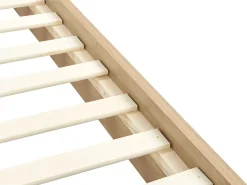 Best Łóżko Boucle IZERNORE 180 x 200 cm Beżowy Łóżka Tapicerowane|Łóżka Podwójne