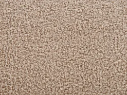 Outlet Boucle LAVAUR 160 x 200 cm Beżowoszary Łóżka Tapicerowane|Łóżka Podwójne