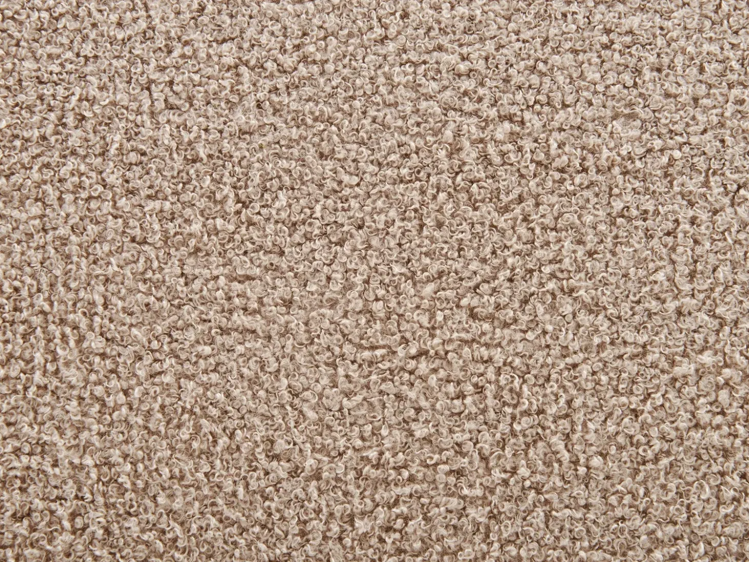 New Boucle LAVAUR 180 x 200 cm Beżowoszary Łóżka Tapicerowane|Łóżka Podwójne