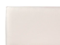 Hot Boucle LAVAUR 180 x 200 cm Złamana biel Łóżka Tapicerowane|Łóżka Podwójne