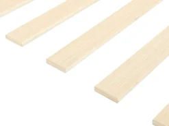 Discount Łóżko Boucle LESSAY 180 x 200 cm Złamana biel Łóżka Tapicerowane|Łóżka Podwójne