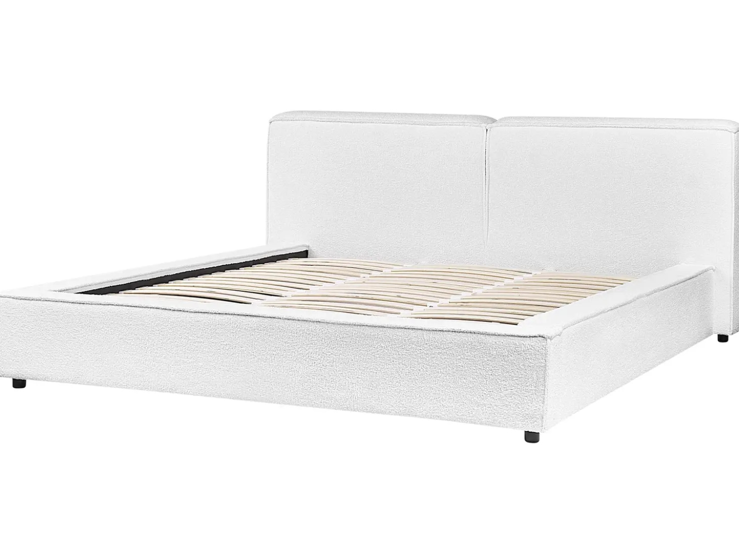 Best Boucle LINARDS 180 x 200 cm Łóżka Tapicerowane|Łóżka Podwójne