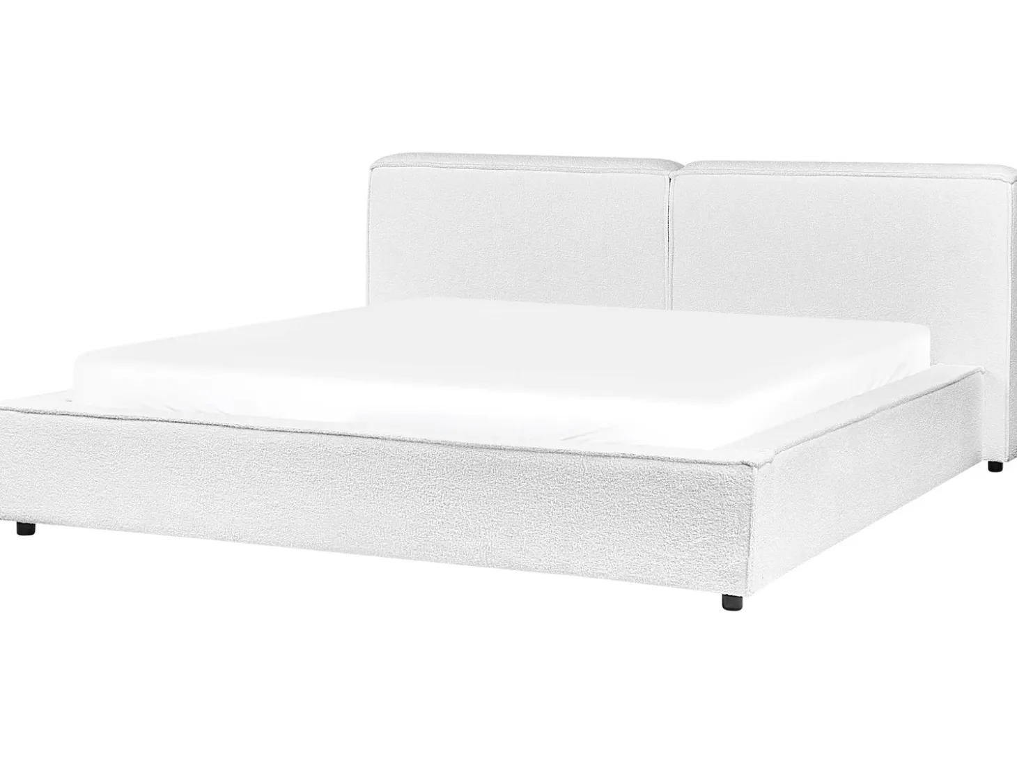 Best Boucle LINARDS 180 x 200 cm Łóżka Tapicerowane|Łóżka Podwójne