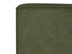 Online Boucle LINARDS 180 x 200 cm Ciemno Łóżka Tapicerowane|Łóżka Podwójne