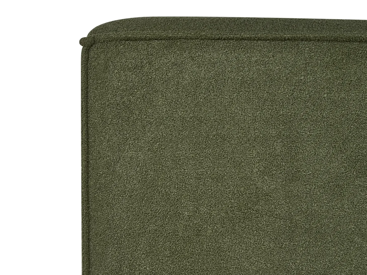 Online Boucle LINARDS 180 x 200 cm Ciemno Łóżka Tapicerowane|Łóżka Podwójne