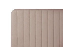 Online Boucle LUNAN 180 x 200 cm Beżowoszary Łóżka Tapicerowane|Łóżka Podwójne