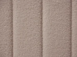 Online Boucle LUNAN 180 x 200 cm Beżowoszary Łóżka Tapicerowane|Łóżka Podwójne