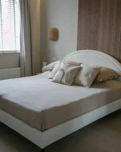Sale Łóżko Boucle MARGUT 180 x 200 cm Łóżka Tapicerowane|Łóżka Podwójne