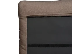 Hot Łóżko Boucle MELLE 180 x 200 cm Brązowy Łóżka Tapicerowane|Łóżka Podwójne