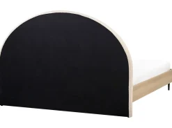 Best Łóżko Boucle MILLAY 180 x 200 cm Beżowy Łóżka Tapicerowane|Łóżka Podwójne