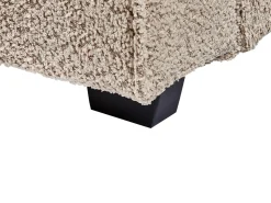 Online Łóżko Boucle MIRANDE 180 x 200 cm Beżowoszary Łóżka Tapicerowane|Łóżka Podwójne