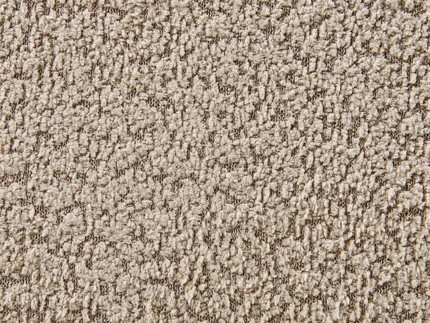 Online Łóżko Boucle MIRANDE 180 x 200 cm Beżowoszary Łóżka Tapicerowane|Łóżka Podwójne