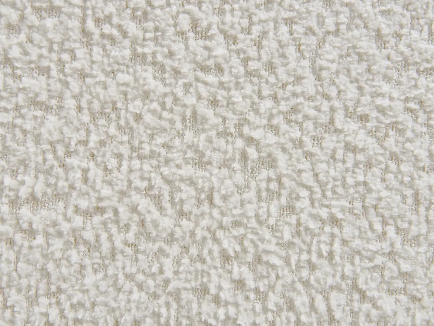 Best Łóżko Boucle MIRANDE 180 x 200 cm Złamana biel Łóżka Tapicerowane|Łóżka Podwójne