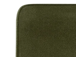 Discount Łóżko Boucle VALOGNES 180 x 200 cm Ciemnozielony Łóżka Tapicerowane|Łóżka Podwójne