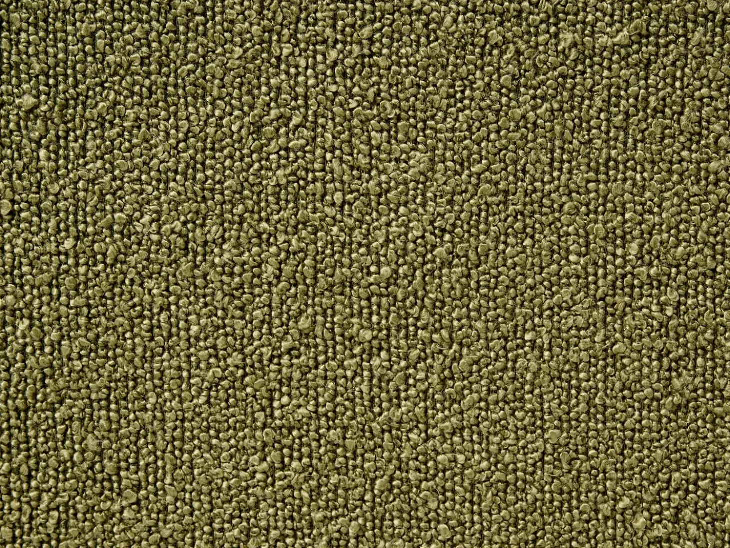 Clearance Boucle VAUCLUSE 140 x 200 cm Oliwkowy Łóżka Tapicerowane|Łóżka Podwójne