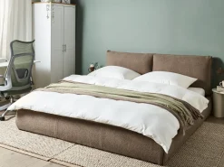 Sale Boucle VINAY 180 x 200 cm Łóżka Tapicerowane|Łóżka Podwójne