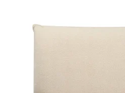 Clearance Boucle VINAY 180 x 200 cm Jasno Łóżka Tapicerowane|Łóżka Podwójne