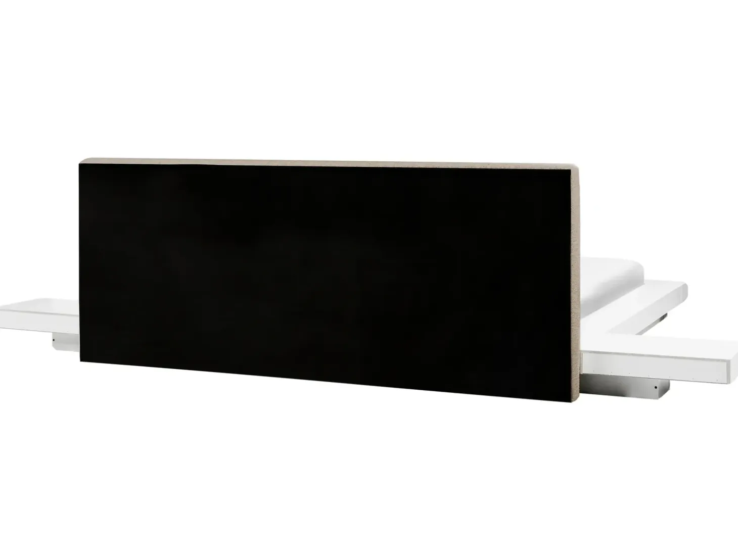 Online Boucle ZEN 180 x 200 cm Biały Łóżka Podwójne|Wszystkie Łóżka