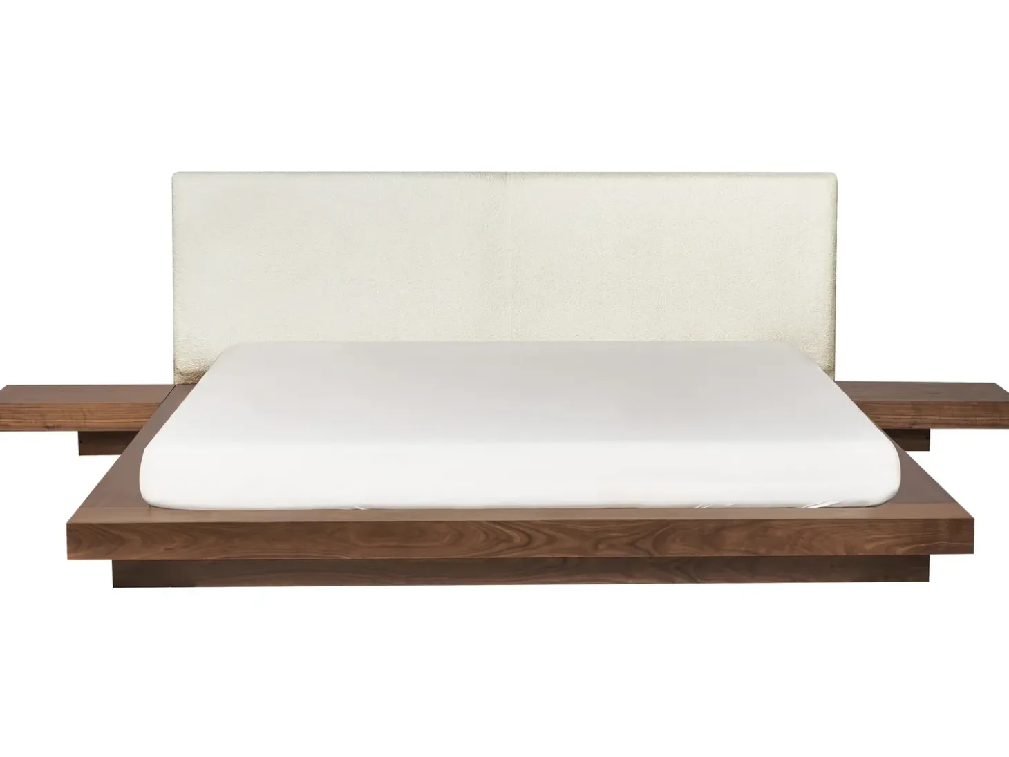 Outlet Boucle ZEN 180 x 200 cm Jesion brązowy Łóżka Podwójne|Wszystkie Łóżka