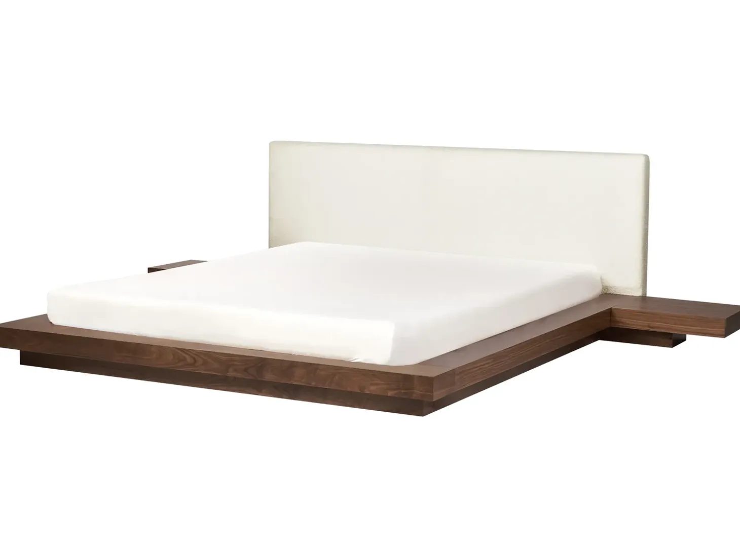 Outlet Boucle ZEN 180 x 200 cm Jesion brązowy Łóżka Podwójne|Wszystkie Łóżka