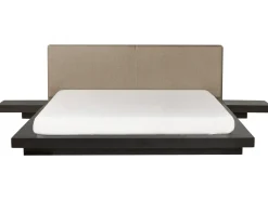 Outlet Boucle ZEN 180 x 200 cm Jesion ciemny Łóżka Podwójne|Wszystkie Łóżka
