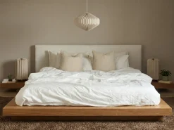 Hot Boucle ZEN 180 x 200 cm Jesion naturalny Łóżka Podwójne|Wszystkie Łóżka