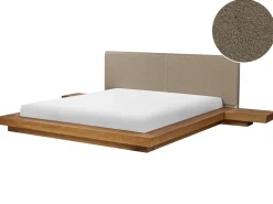 Online Boucle ZEN 180 x 200 cm Jesion naturalny Łóżka Podwójne|Wszystkie Łóżka