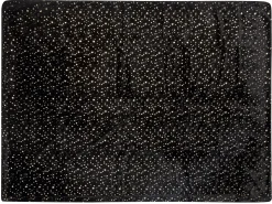 Koc ALAZEYA 130 x 180 cm Czarny