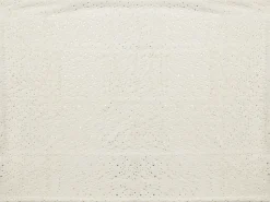 Koc ALAZEYA 130 x 180 cm Złamana biel