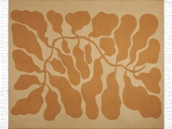 Koc BANGRE 130 x 170 cm Pomarańczowy