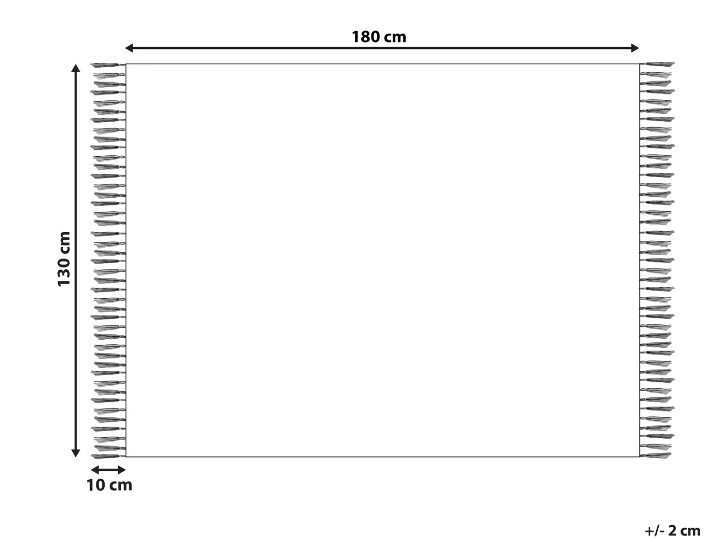 Koc BARTAR 130 x 170 cm Zielony