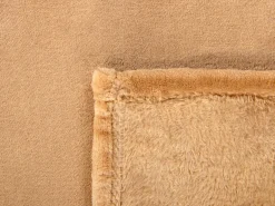 Koc BAYBURT 200 x 220 cm Piaskowy